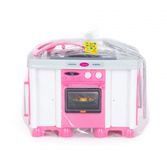 Набор "Carmen" №7 с посудомоечной машиной и варочной панелью (в пакете) арт. 47991 Полесье