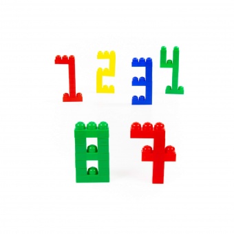 Конструктор "Юниор" (360 элементов) (в контейнере) арт. 53626