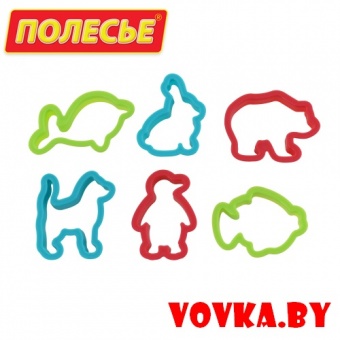 Набор формочек для выпечки №2 (6 шт) (в пакете) арт. 61942