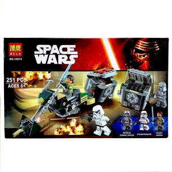 Конструктор Bela Star Wars (Скоростной байк Кенана 251 деталь), арт. 10574