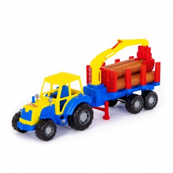 "Алтай", трактор с полуприцепом-лесовозом арт. 35370