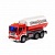 "Сити", автомобиль с цистерной инерционный (со светом и звуком) (красный) (в коробке) арт. 86372