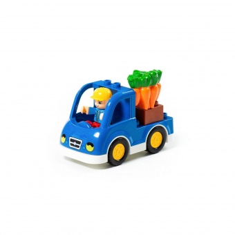 Конструктор "Макси" - "Весёлая ферма" (39 элементов) (в коробке) арт.77585 Полесье