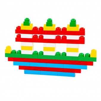 Конструктор "Супер-Микс" (144 элемента) (в рюкзаке) арт.8039 Полесье