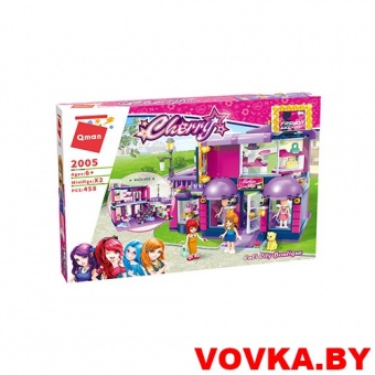 Конструктор Enlighten Qman "Бутик", 458 деталей, арт.2005