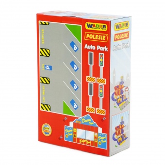 Паркинг 3-уровневый с автомобилями (в коробке) арт.37893