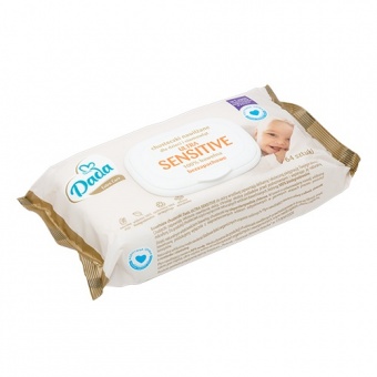 Салфетки влажные для детей и младенцев Ultra Sensitive Dada Extra Care (64шт.) арт. 5908272616910