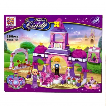 Конструктор JileBao "Замок Золушки" (288 деталей), арт. 6031