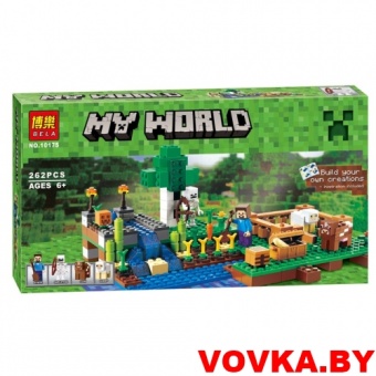 Конструктор MineCraft "Ферма" арт.10175