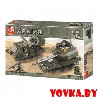 Конструктор "Бронетанковая группа" арт.M38-B0288