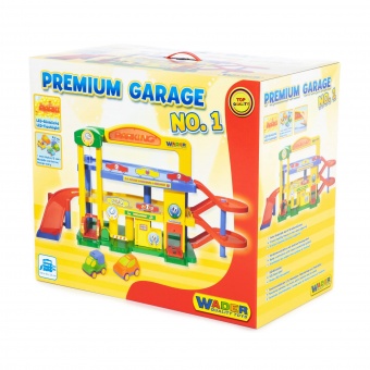 Гараж №1 Премиум с автомобилями (в коробке) арт. 40398