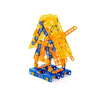 Конструктор "Изобретатель" - "Мельница №2" (195 элементов) (в пакете) арт. 55125 Полесье