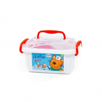 Набор "Три Кота" "Доктор" (в контейнере) арт. 65353 Полесье