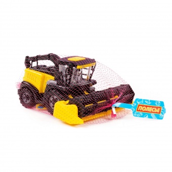 Комбайн "Полесье" №1 инерционный (жёлтый) (в сеточке) арт. 93639