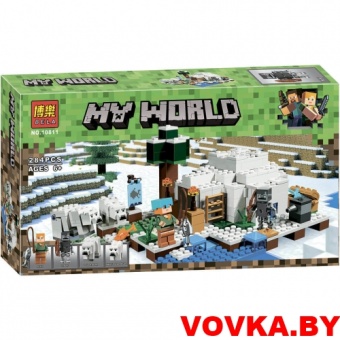 Конструктор MineCraft "Иглу" арт.10811