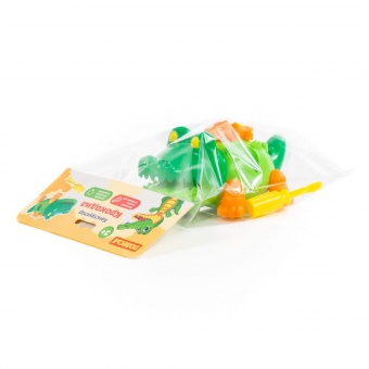 Конструктор "Крокодил" (17 элементов) (в пакете), арт. 84446