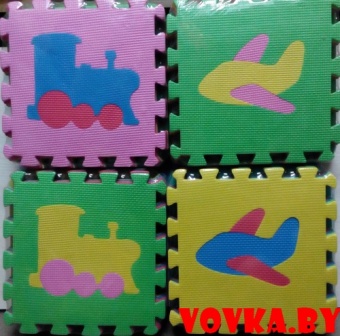 Коврик-пазл Транспорт арт.2910C