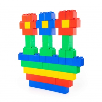 Конструктор строительный "XXL", 72 элемента арт. 41999