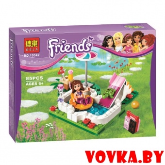 Конструктор Bela Friends "Бассейн Оливии" арт.10542