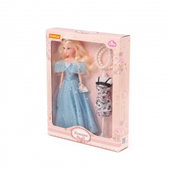 Кукла "Ксюша" (30 см) в бальном платье + аксессуары (3 элемента) (в коробке №3), арт. 02536 Полесье