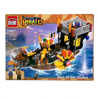 Конструктор Enlighten (Сын морей 345 деталей), арт. 1307