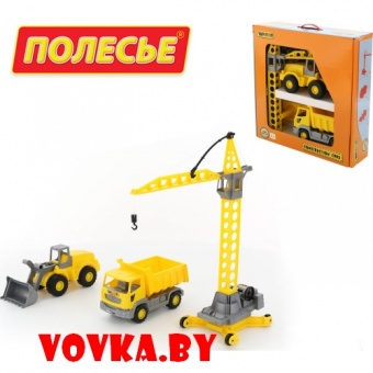 Набор строительной техники "Агат" (в коробке) арт.57150
