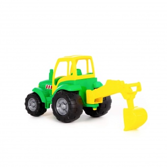 "Чемпион", трактор с лопатой (в сеточке) арт. 0568 Полесье