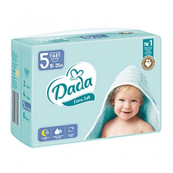 Подгузники Dada Extra Soft 5 junior (15-25кг.) 42шт.