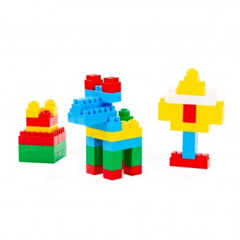 Конструктор "Супер-Микс" (144 элемента) (в рюкзаке) арт.8039 Полесье