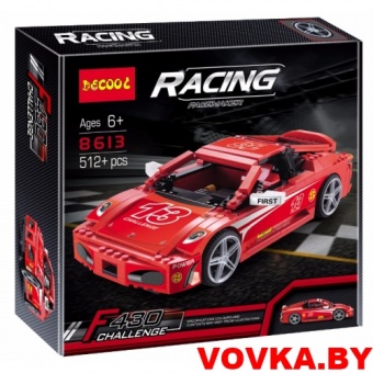 Конструктор Decool "Феррари F430", 512 деталей, арт. 8613