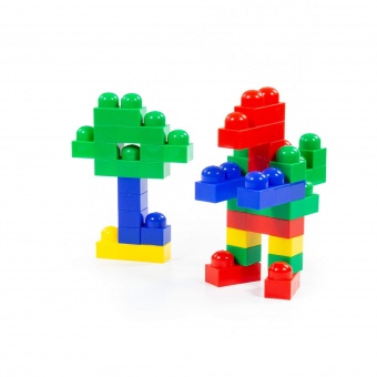 Конструктор "Юниор" (93 элемента) (в мешке) арт.6677