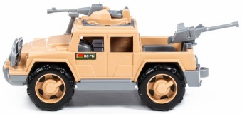 Автомобиль-пикап военный "Защитник-Сафари" с 2-мя пулемётами арт. 63403 Полесье