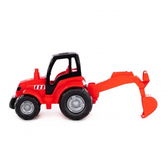 "Чемпион", трактор с лопатой (в сеточке) арт. 0568 Полесье