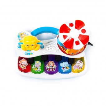 Игрушка развивающая "Весёлое пианино" (в коробке) арт. 77097 Полесье