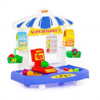 Набор-мини настольный "Супермаркет "Алеся" (в пакете) арт. 53411 Полесье