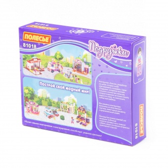 Конструктор "Классик" "Подружки-6" (103 элементов) (в коробке) арт. 81018