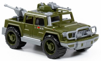 Автомобиль-пикап военный "Защитник" с 2-мя пулемётами арт. 63953, Полесье