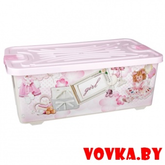 Контейнер "Girl" прямоугольный 75л., арт. М2340, РФ