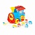 Логический паровозик "Смурфики" с 6 кубиками №1(в сеточке) арт.64356 Полесье