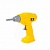 Шуруповёрт №2 игрушечный (жёлтый) (в пакете) арт. 90485