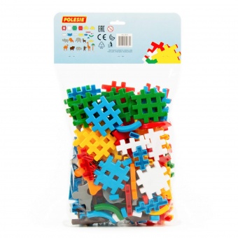 Конструктор "Зоопарк" (117 элем. в мешке) арт.0811