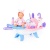Набор для купания кукол №1 с аксессуарами и пупсом (в пакете) арт. 47243