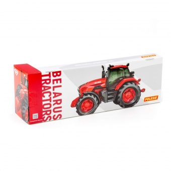 Трактор BELARUS с погрузчиком и бортовым прицепом арт. 91871 Полесье