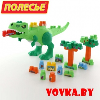 Набор "Динозавр"+ конструктор (30 элементов) (в коробке) арт. 67807