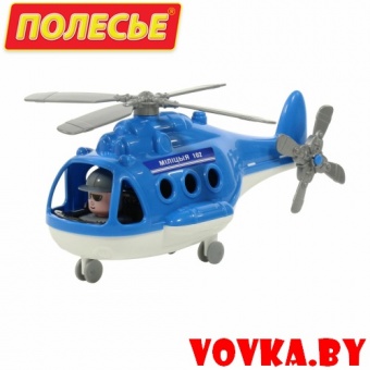 Вертолёт - милиция "Альфа" (в сеточке) арт. 72412 Полесье