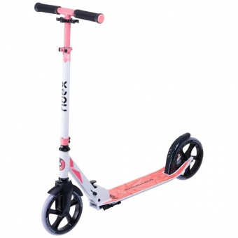 Самокат 2-х колесный RIDEX Marvellous 200 мм, белый/коралловый арт. УТ-00018359