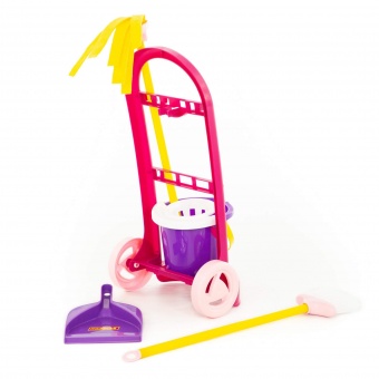 Набор "Чистюля-мини" (в сеточке) арт.44747 Полесье