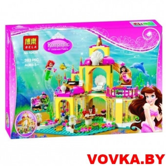 Конструктор Bela Romantic "Подводный дворец русалочки Ариэль" арт.10436