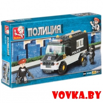Конструктор "Патрульная машина" арт.M38-B1600