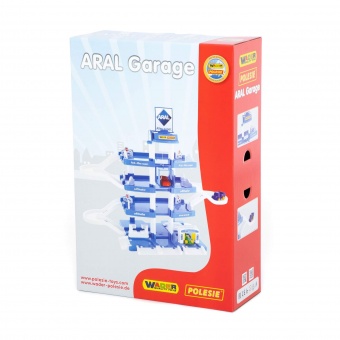 Паркинг "ARAL-2" 4-уровневый с автомобилями (в коробке) арт.46093